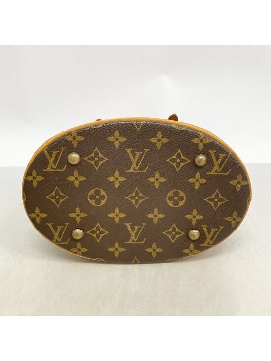 Louis Vuitton Brown Monogram Canvas Bucket PM Shoulder Bag  Louis Vuitton Tote Monogram Bucket PM Brown